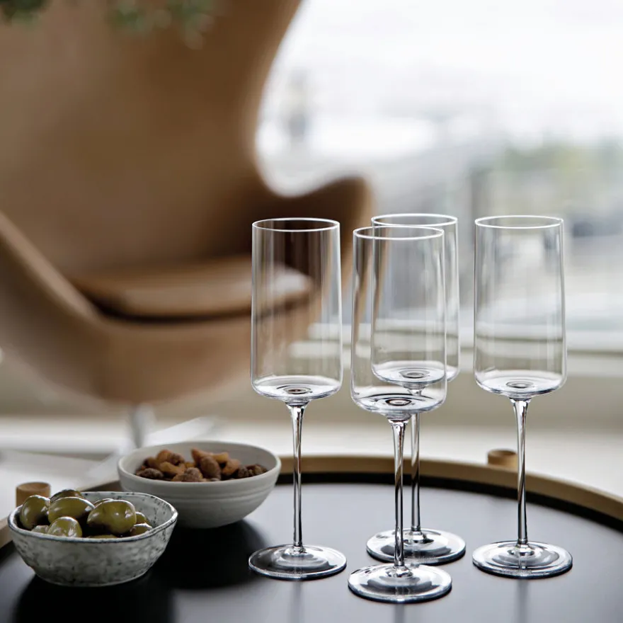 AMALFI CHAMPAGNEGLASS 31 CL 2 PK.