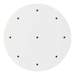 BALDAKIN HVIT RUND Ø400MM 9-HULL