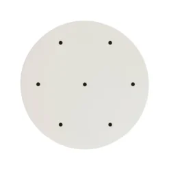 BALDAKIN HVIT RUND Ø340MM 7 HULL