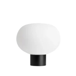 BORDLAMPE 4169 SMALL HVIT MATT M. SORT SOKKEL