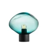 CRYSTAL STONE BORDLAMPE BLÅGRØNN