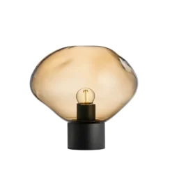 CRYSTAL STONE BORDLAMPE KAKAO