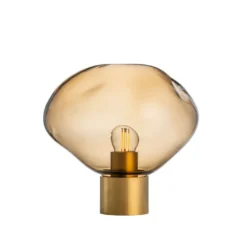 CRYSTAL STONE BORDLAMPE KAKAO