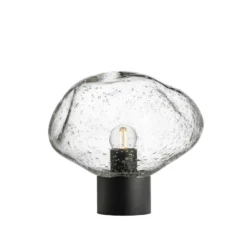 CRYSTAL STONE BORDLAMPE KLAR M/SODA
