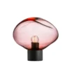 CRYSTAL STONE BORDLAMPE MORGENRØD