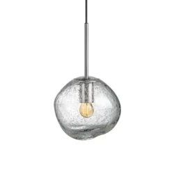 CRYSTAL STONE PENDELLAMPE KLAR SODA