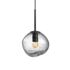 CRYSTAL STONE PENDELLAMPE KLAR SODA