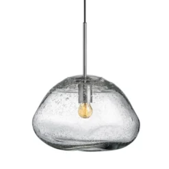 CRYSTAL STONE PENDELLAMPE KLAR SODA