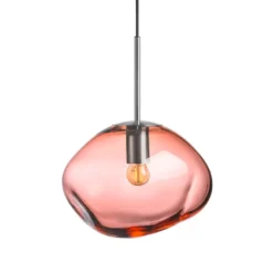 CRYSTAL STONE PENDELLAMPE MORGENRØD