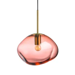 CRYSTAL STONE PENDELLAMPE MORGENRØD