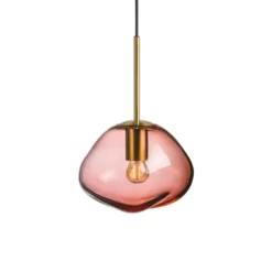 CRYSTAL STONE PENDELLAMPE MORGENRØD