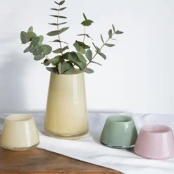 DUGG LYSLYKT 9 CM GUL