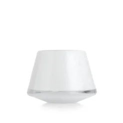DUGG LYSLYKT 9 CM HVIT
