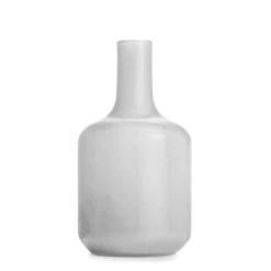 DUGG VASE 20 CM GRÅ