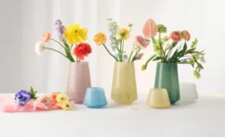 DUGG VASE 20 CM GUL