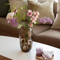 ELLA VASE 29 CM KAKAO