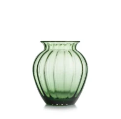 EMILY VASE 23 CM GRØNN OPTIKK