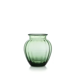EMILY VASE 17,5 CM GRØNN OPTIKK