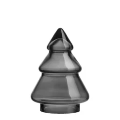 GLASSTRE RØKGRÅ 12,7 CM