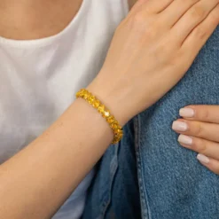 GLIM ARMBÅND GUL
