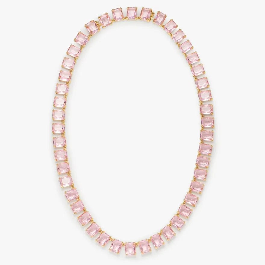 GLØR HALSKJEDE LYS ROSA