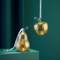 GULLFRUKT GLASS EPLE PÆRE 2 PK