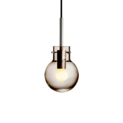 KRYSTALLKULE TAKLAMPE GLATT KAKAO 120MM