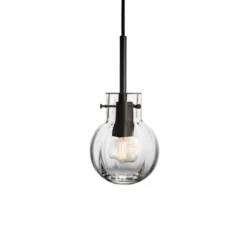 KRYSTALLKULE TAKLAMPE OPTIKK KLAR 120MM