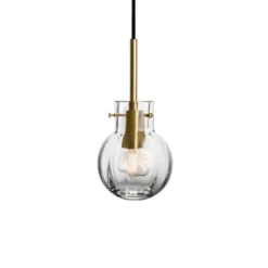 KRYSTALLKULE TAKLAMPE OPTIKK KLAR 120MM