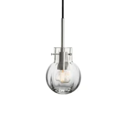 KRYSTALLKULE TAKLAMPE OPTIKK KLAR 120MM
