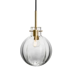 KRYSTALLKULE TAKLAMPE OPTIKK KLAR 200MM