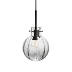 KRYSTALLKULE TAKLAMPE OPTIKK KLAR 160MM
