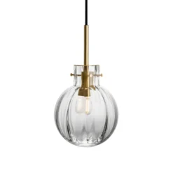 KRYSTALLKULE TAKLAMPE OPTIKK KLAR 160MM