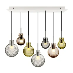 KRYSTALLKULE TAKLAMPE RAV 7 STK