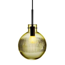 KRYSTALLKULE TAKLAMPE SKJÆR OLIVEN 200MM
