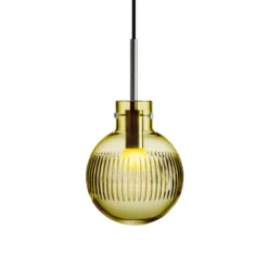 KRYSTALLKULE TAKLAMPE SKJÆR OLIVEN 160MM