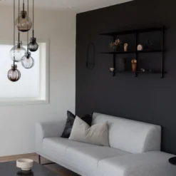 KRYSTALLKULE TAKLAMPE VIDDE 5 STK