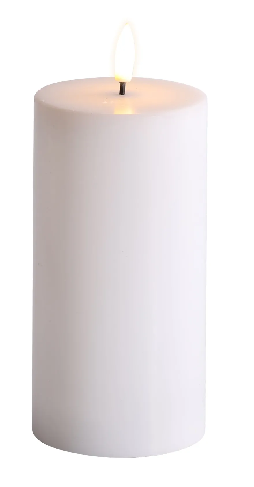 KUBBELYS LED HVIT 15 CM