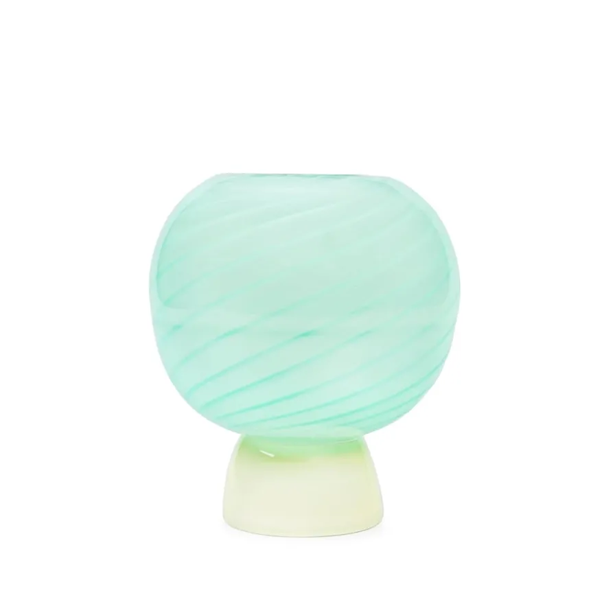 KUMI LITEN VASE GRØNN / BEIGE