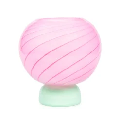 KUMI STOR VASE ROSA / GRØNN