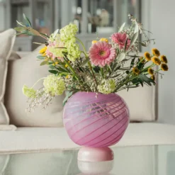 KUMI STOR VASE ROSA / ROSA