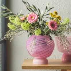 KUMI STOR VASE ROSA / ROSA