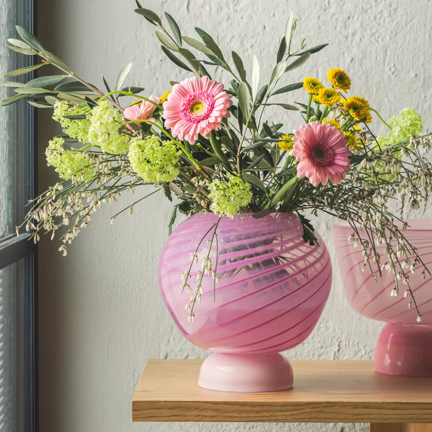 KUMI STOR VASE ROSA / ROSA