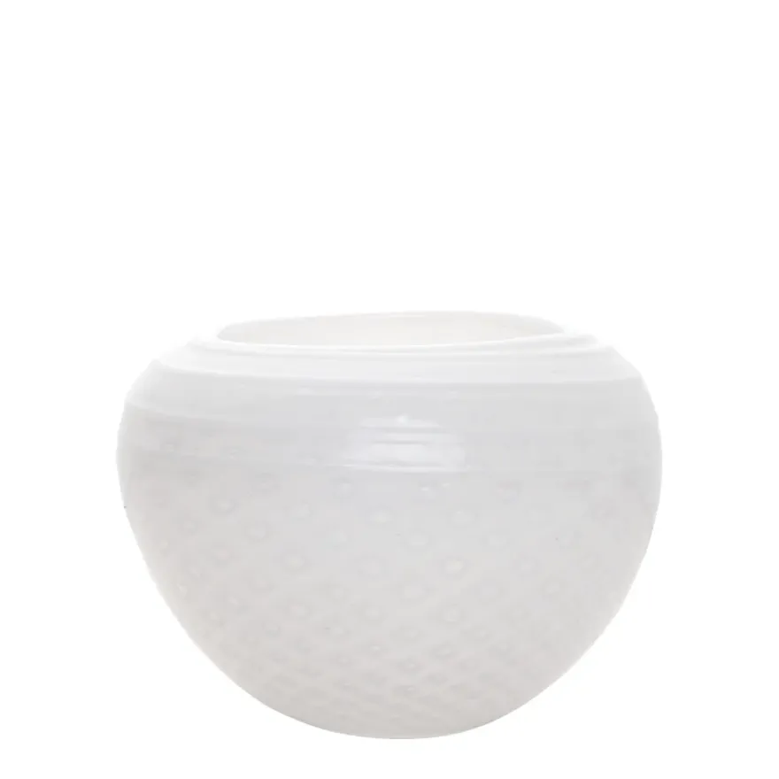 LOBELIA BOLLE 12 CM HVIT