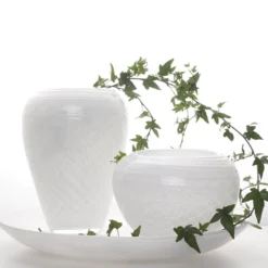 LOBELIA BOLLE 12 CM HVIT
