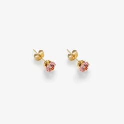 LYRA ØREDOBBER LYS ROSA