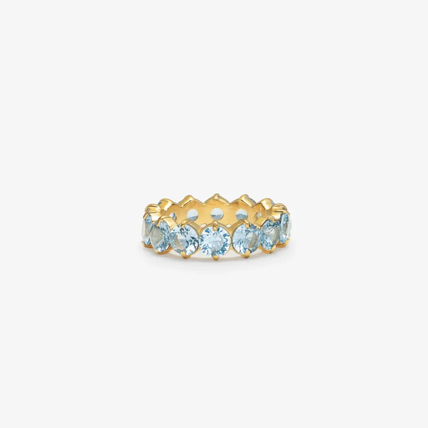 LYRA RING ISBLÅ