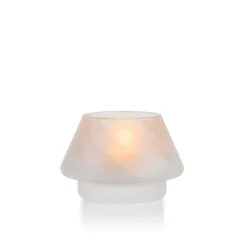 LYSLYKT FROSTET HVIT 2 PK