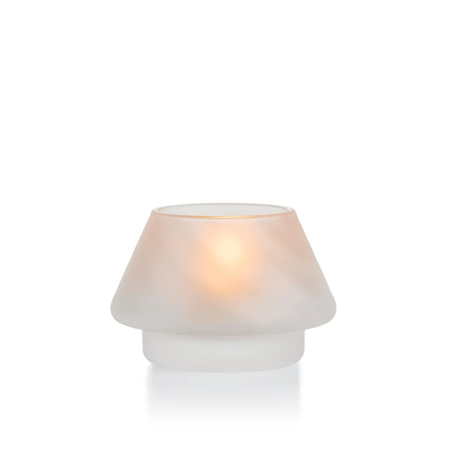 LYSLYKT FROSTET HVIT 2 PK