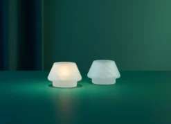 LYSLYKT FROSTET HVIT 2 PK